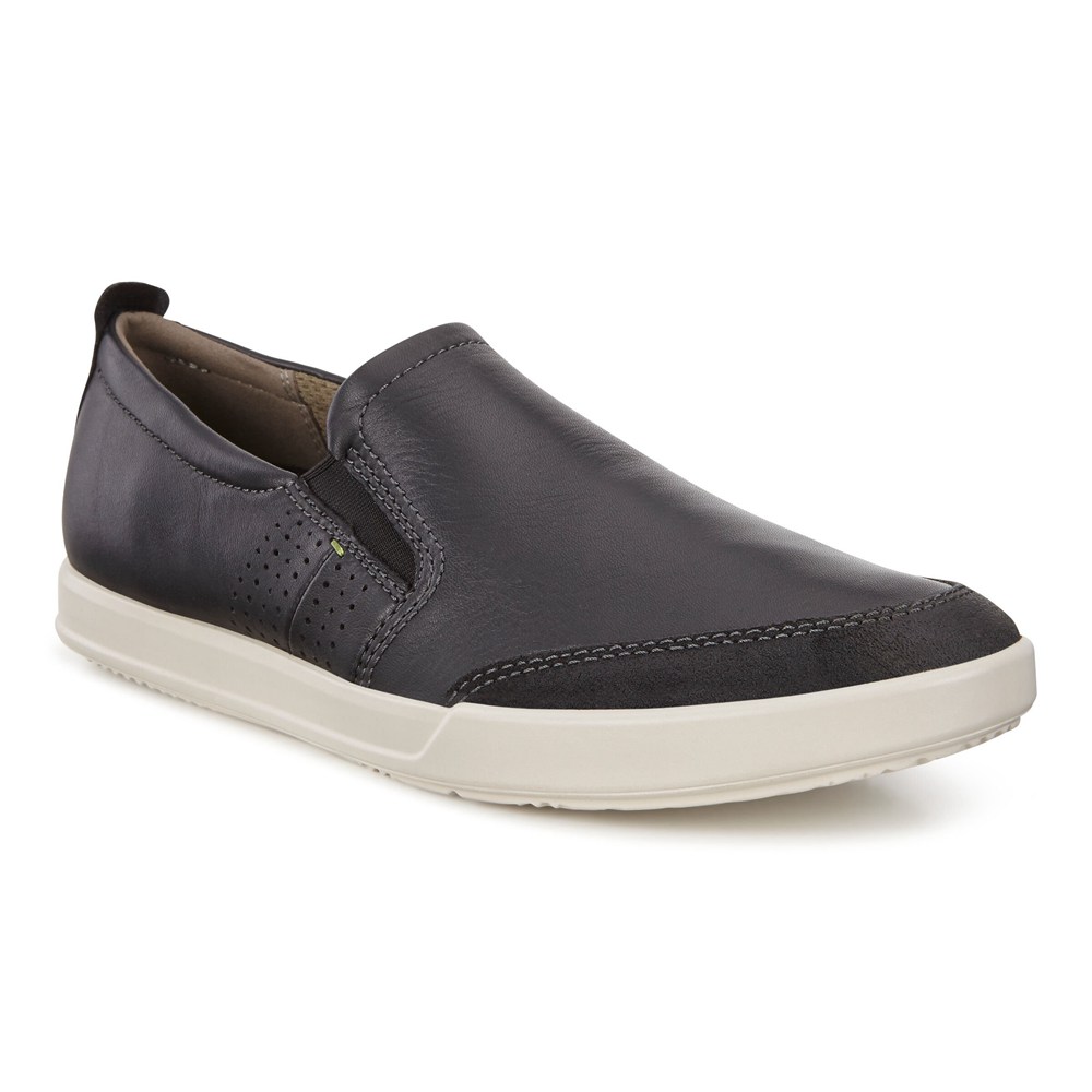 Slip On Hombre - ECCO Collin 2.0 Sneakers - Negros - DGE096842